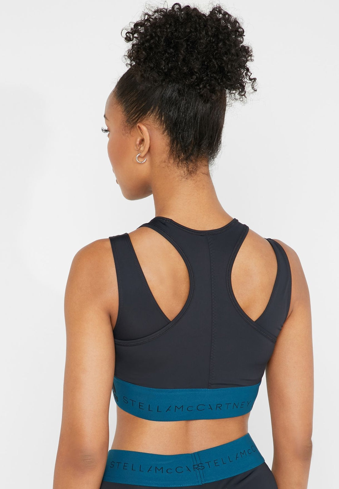 Adidas By Stella McCartney Womens Hybrid Crop in Black