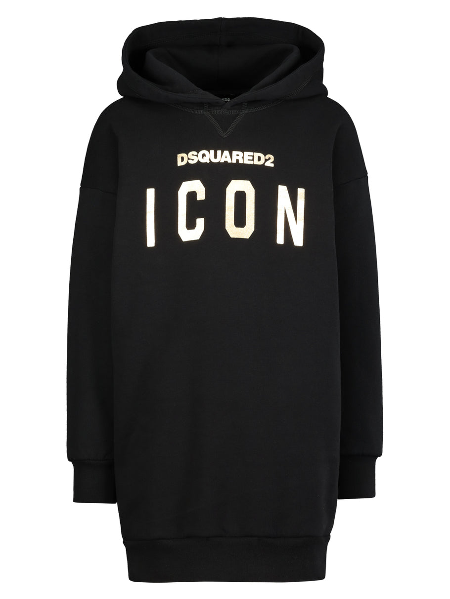 Dsquared2 Girls' Midi Dress in Black
