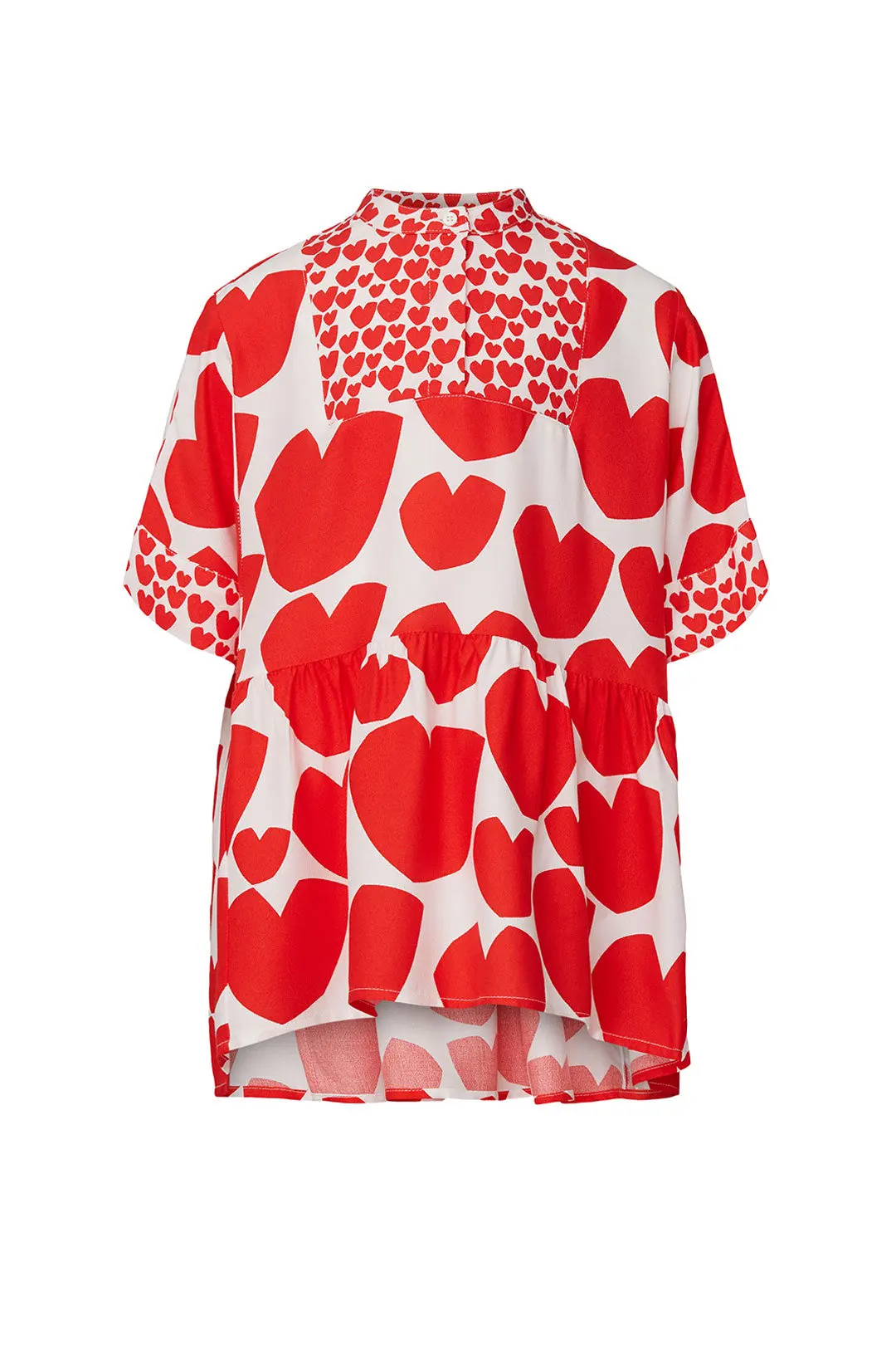 Stella Mccartney Girls Mini Dress in Red