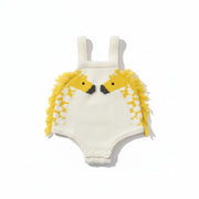 Stella Mccartney Kids Unisex Knitted Giraffe Romper