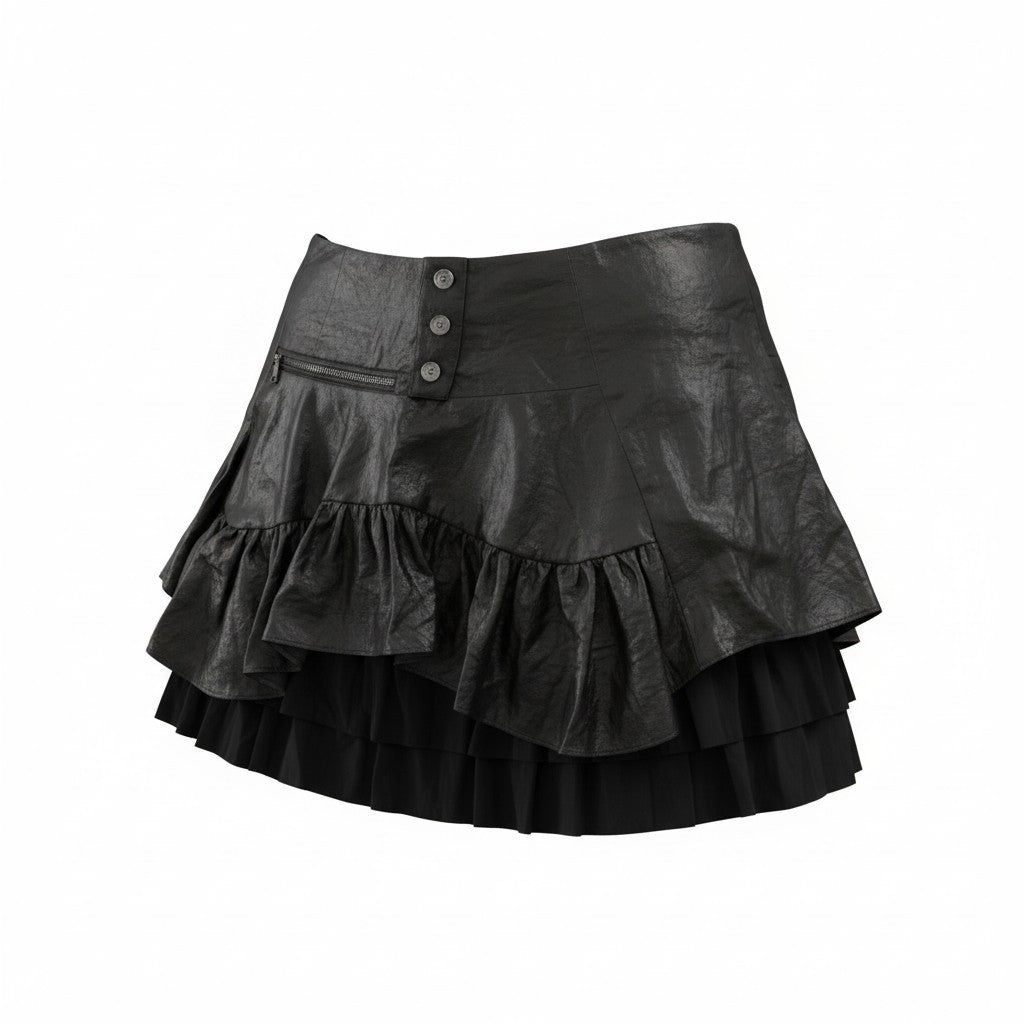 Diesel Womens Olezz Skirt in Black