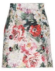 Dolce&Gabbana Women's Flared Floral Mini Skirt
