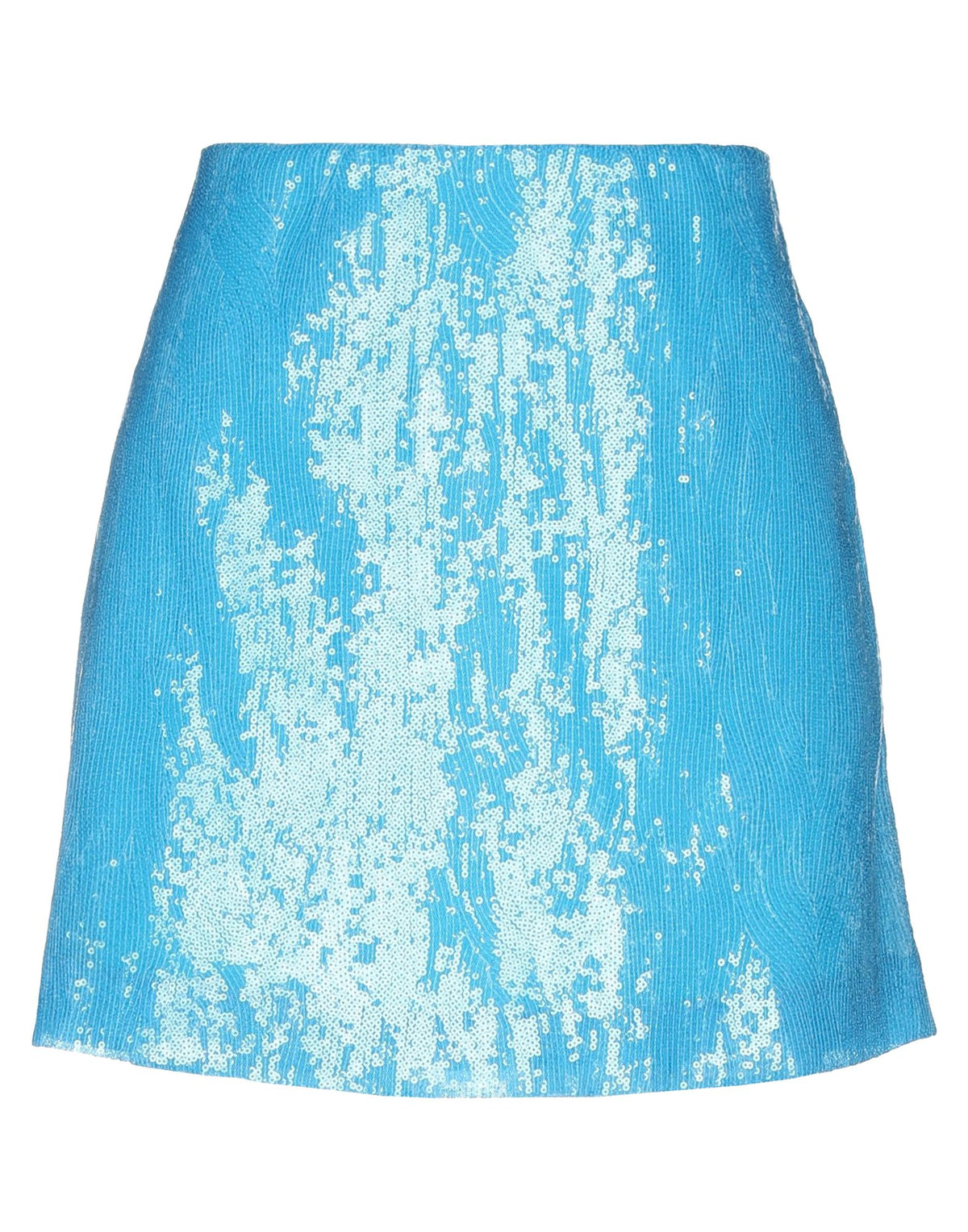 Alberta Ferretti Women's Sequin Zip Mini Skirt