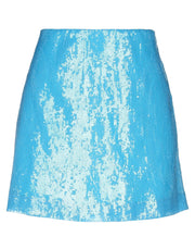 Alberta Ferretti Women's Sequin Zip Mini Skirt