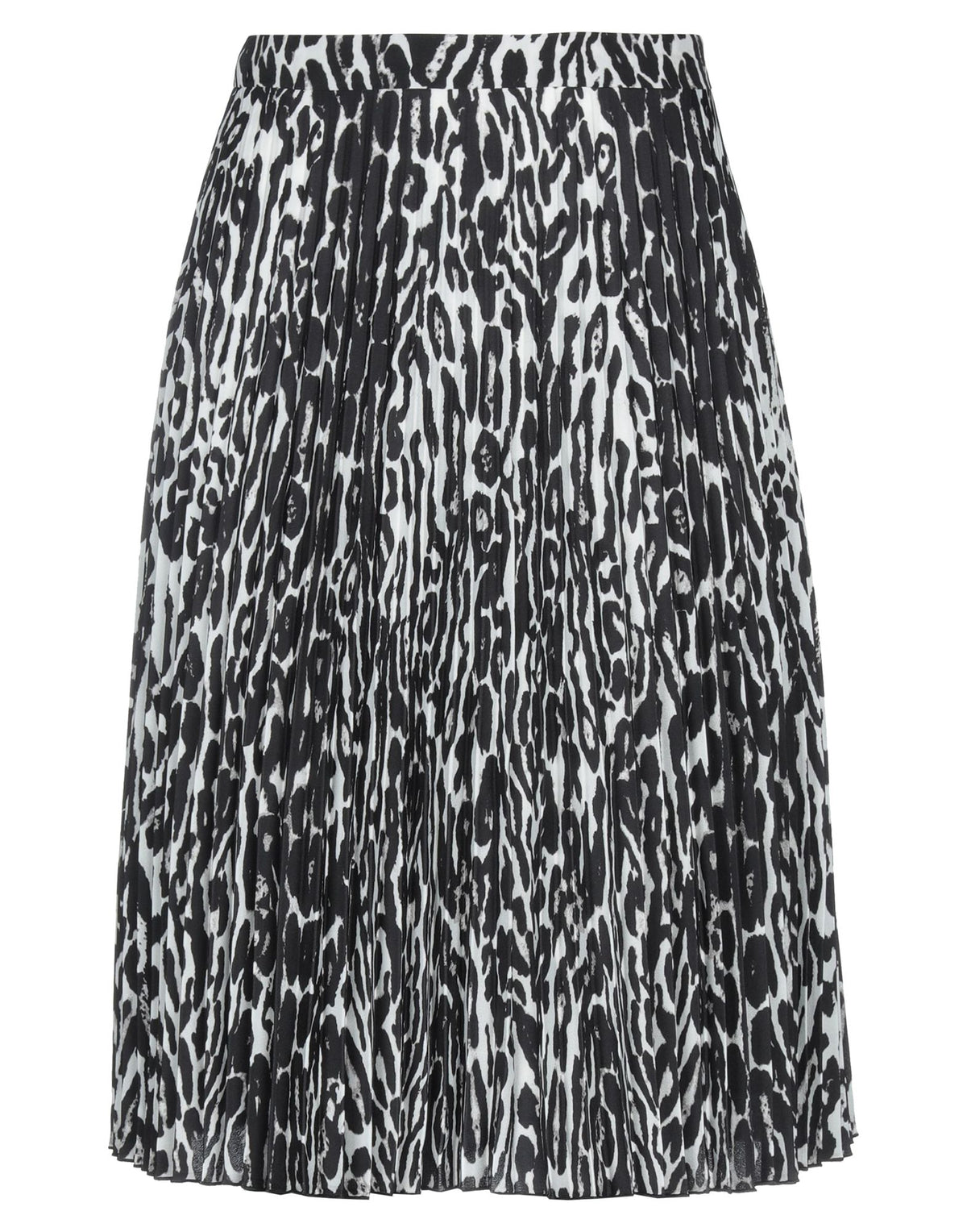 Burberry Women's Flared Crepe Midi Skirt