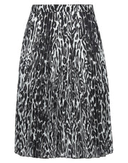 Burberry Women's Flared Crepe Midi Skirt