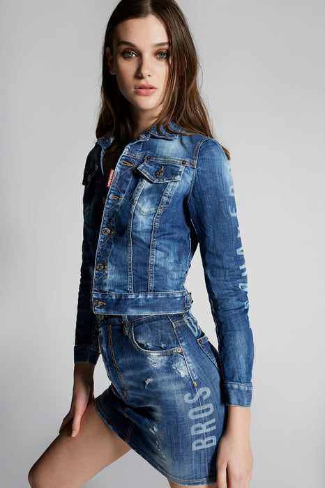 Dsquared2 Women's Mini Skirt in Blue