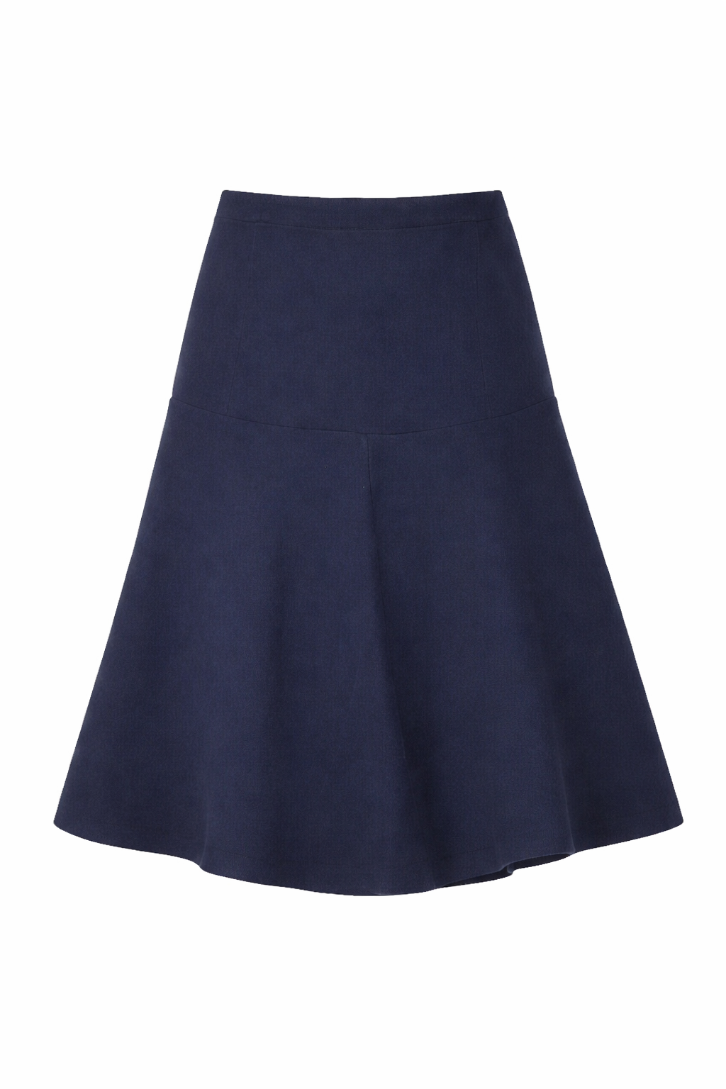 Marni Womens Knee Length Navy Skirt