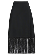 Burberry Women's Flared Zip Midi Skirt