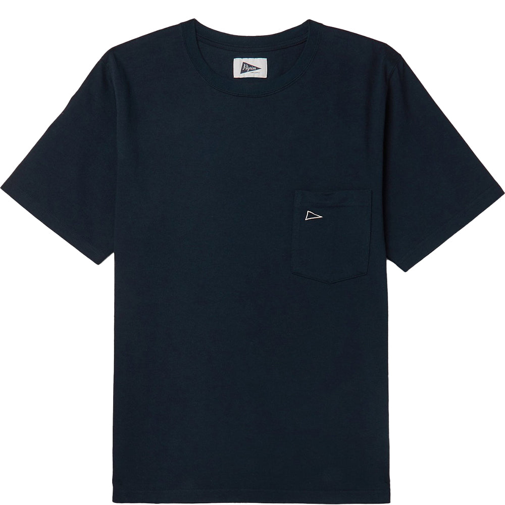 Pilgrim Mens Ss Team Emb Tee Navy