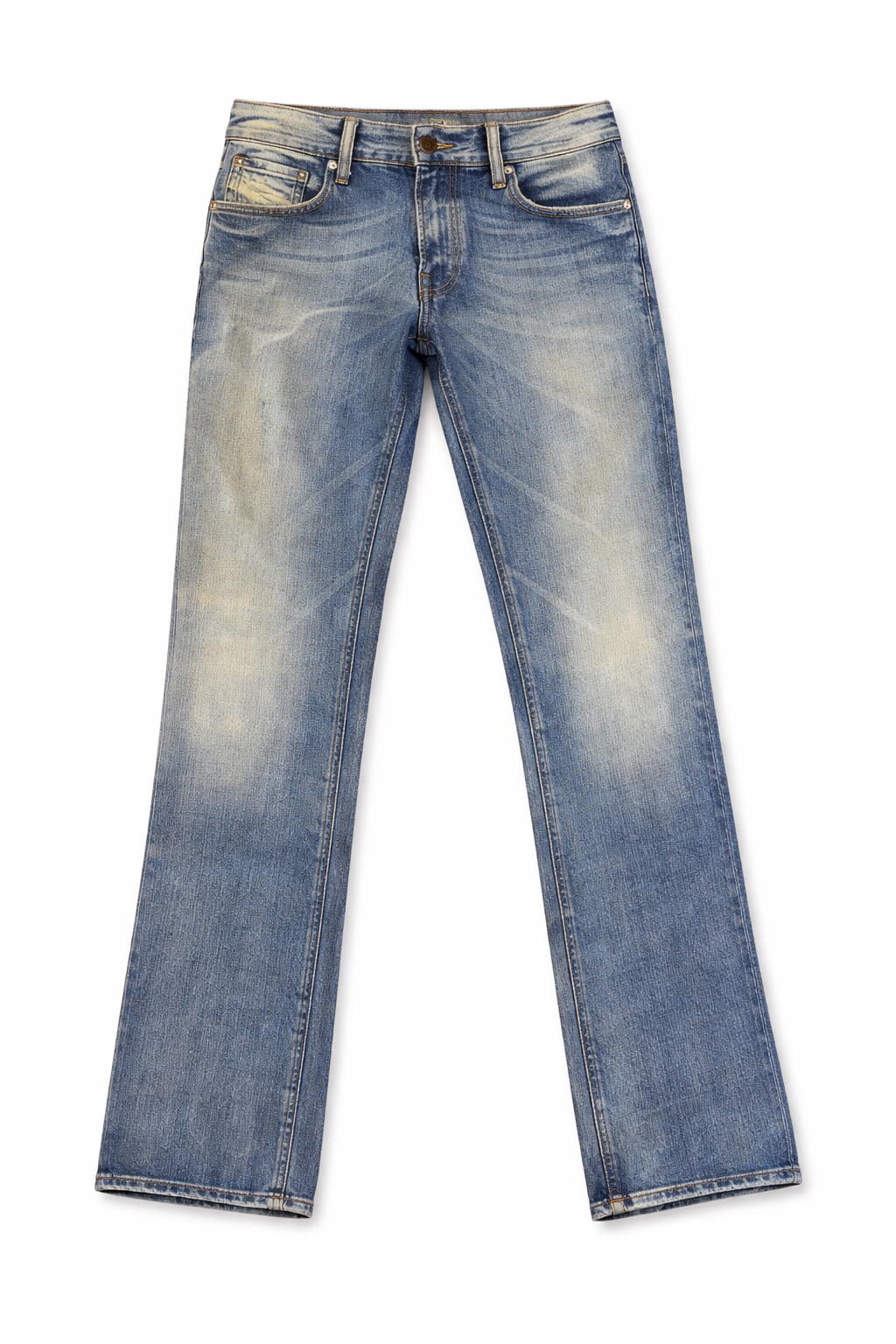 Diesel Mens Zatiny Jeans in Blue