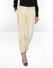 D&G Women's Trousers in Beige