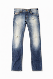 Diesel Mens Safado Regular Slim Straight Jeans in Blue