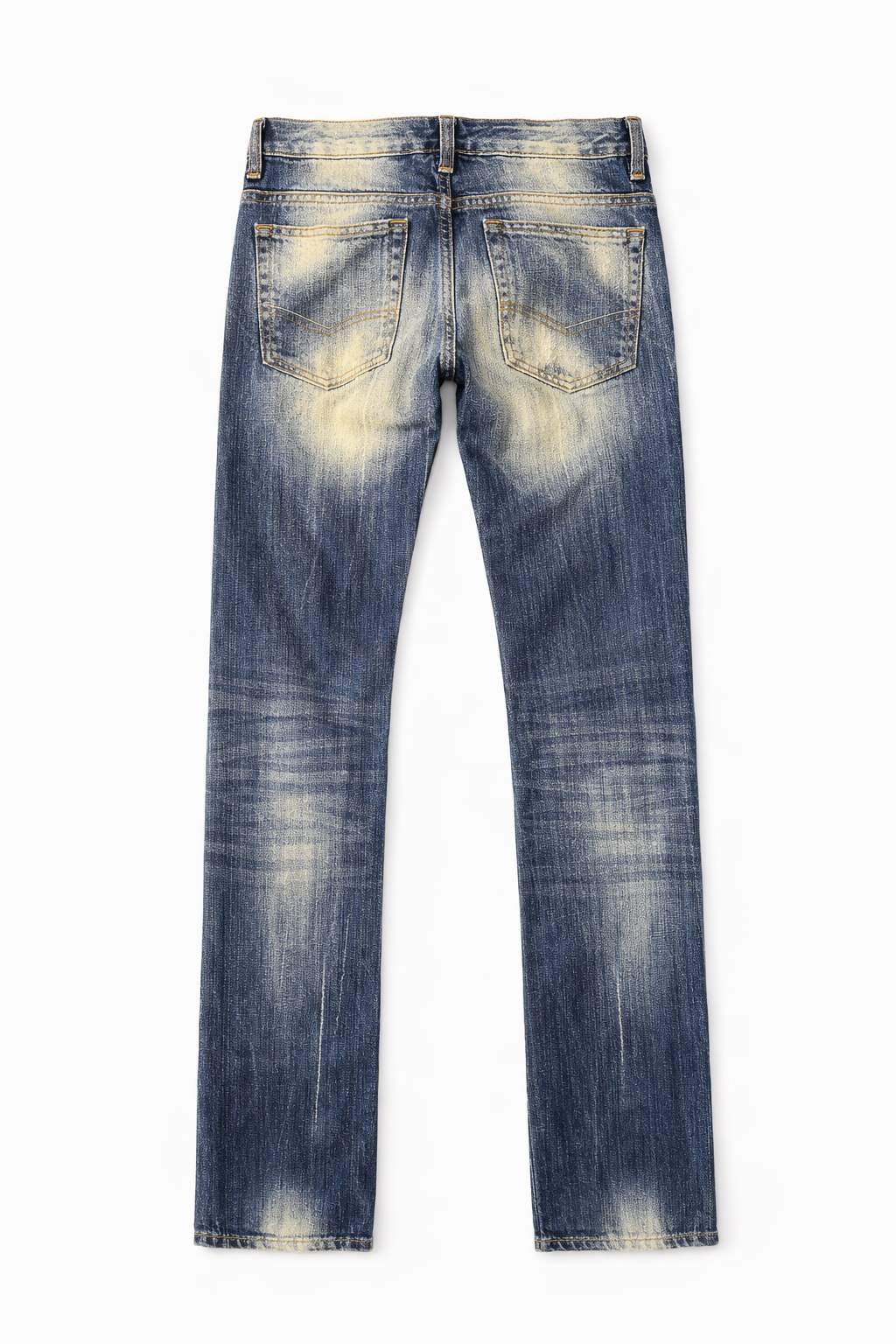Diesel Mens Safado Regular Slim Straight Jeans in Blue