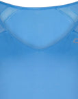 Lorna Jane Breeze Blue Synergy Lightweight Top in Blue
