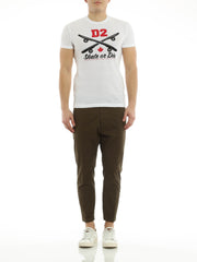 Dsquared2 Men's Short Sleeve T-Shirt in White