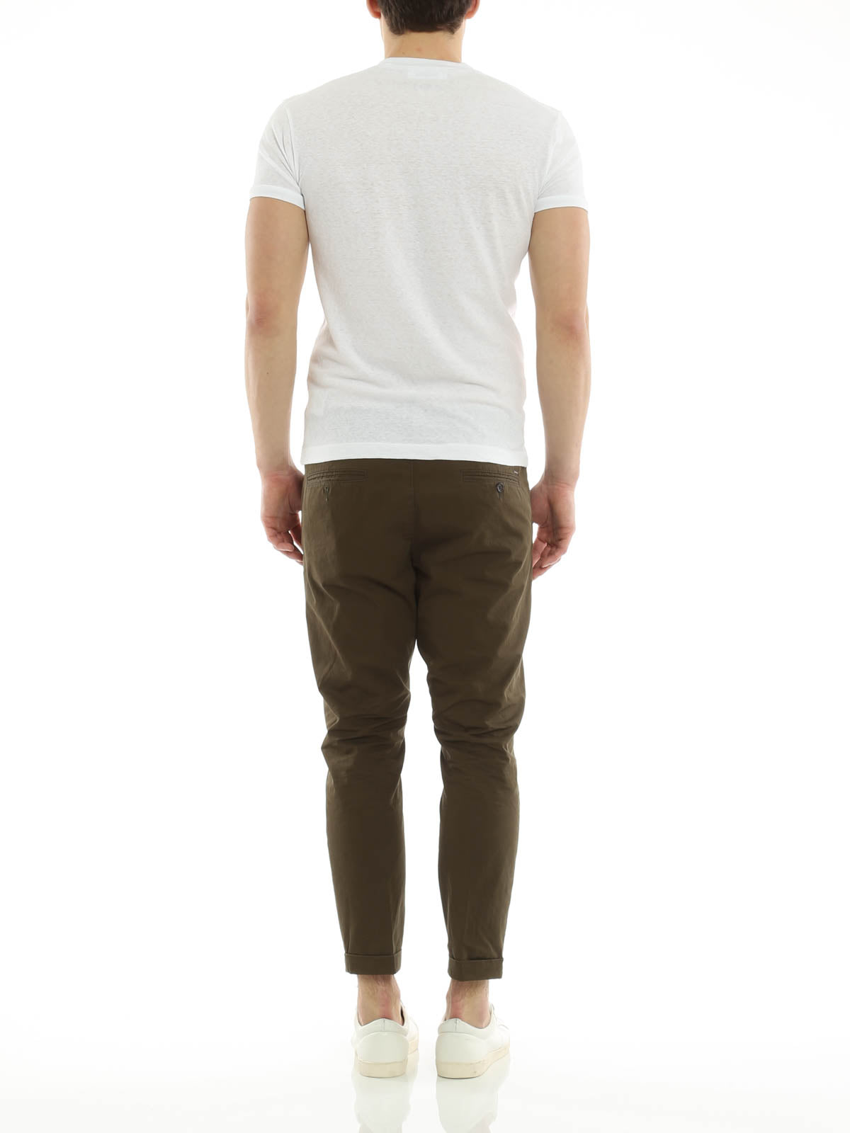 Dsquared2 Men's Short Sleeve T-Shirt in White