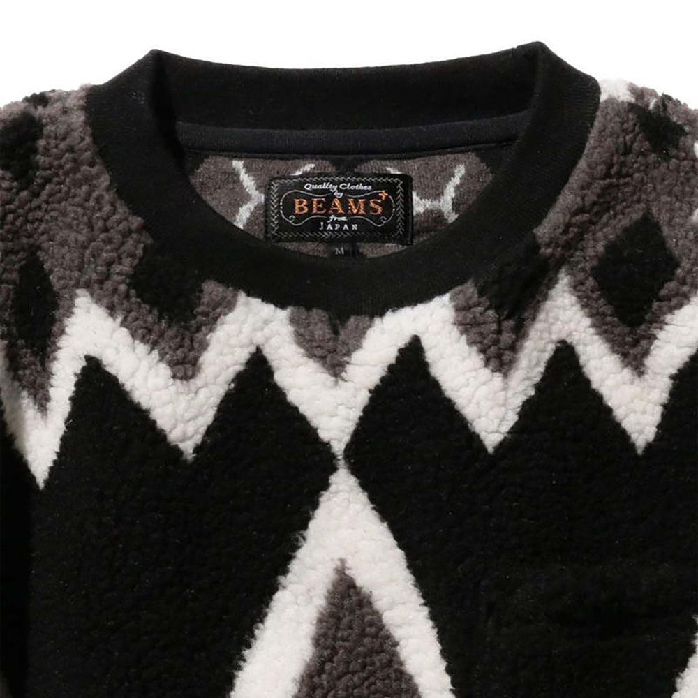 Beams Mens Boa Crew Neck
