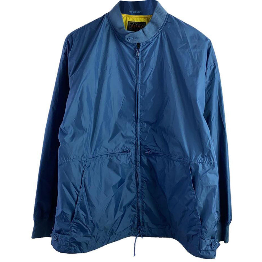 Mens Beams Boat Jacket In Nylon Blue