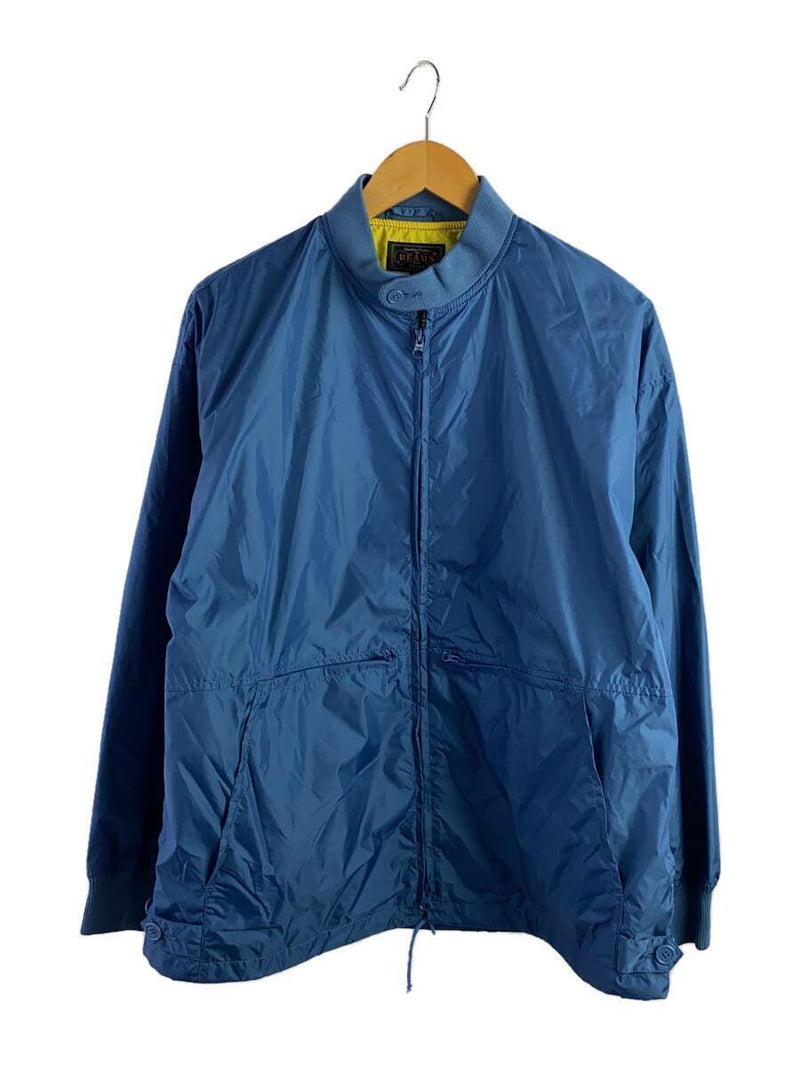 Mens Beams Boat Jacket In Nylon Blue