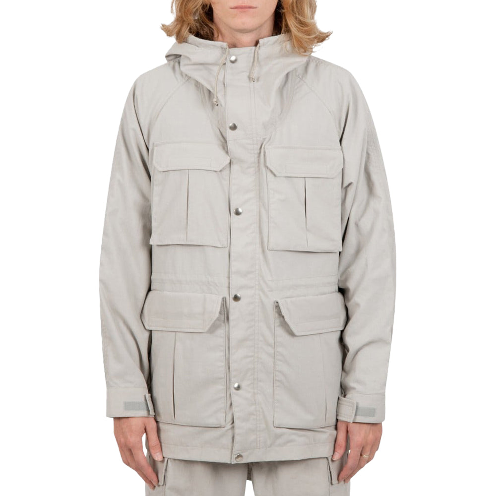 Beams Womens Parka Oxford Cement