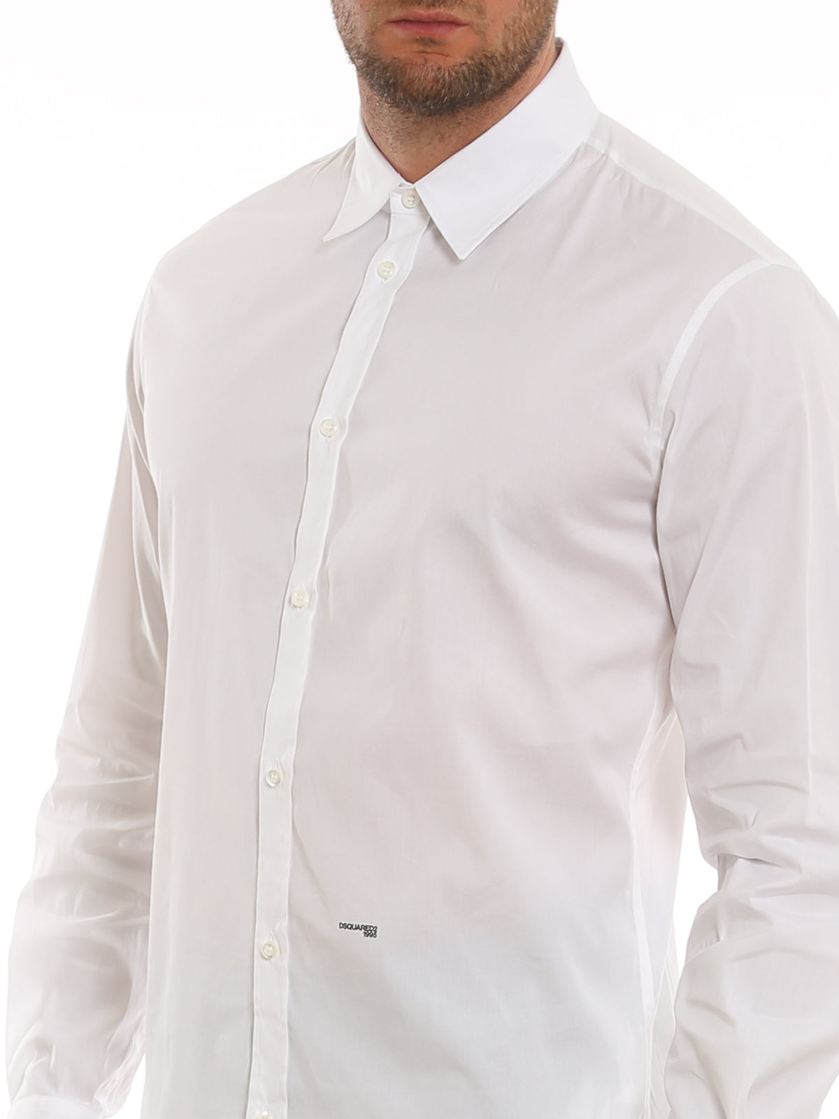 Dsquared2 Men's Long Sleeve Shirt in White