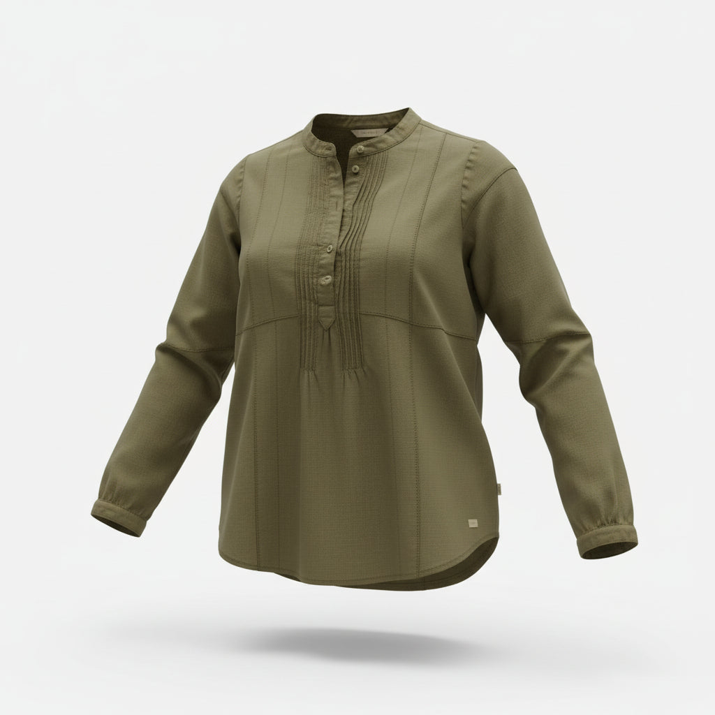 Napapijri Womens Green Long Sleeve Tunic