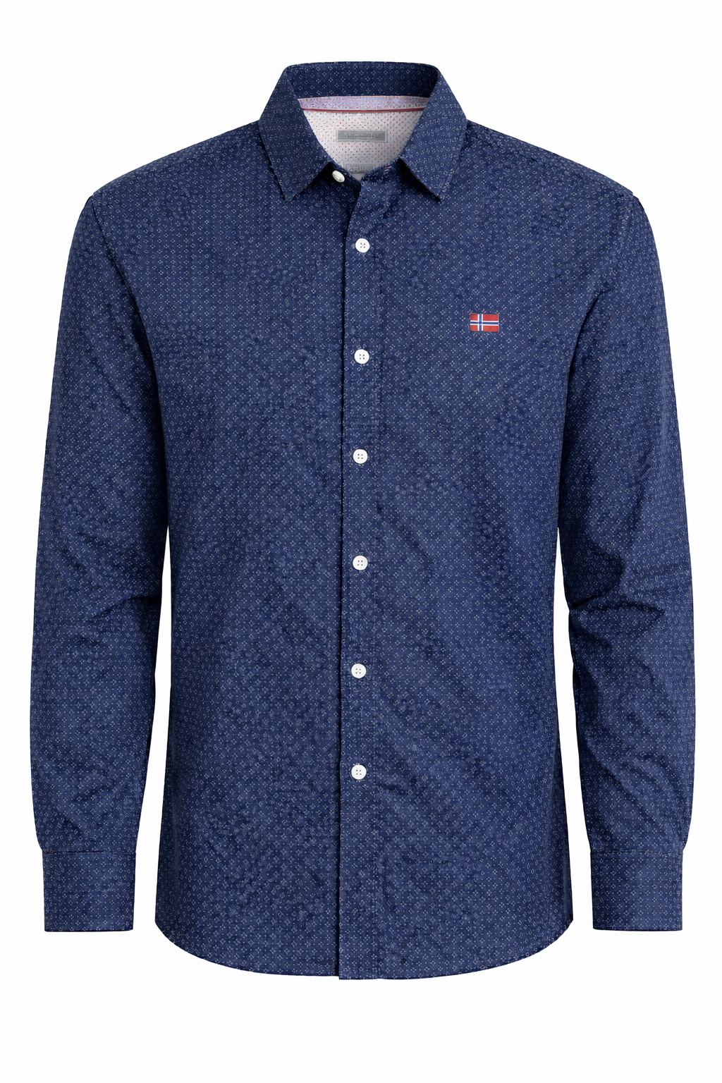 Napapijri Mens Gisborne Shirt in Blue