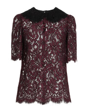 Dolce&Gabbana Women's Lace Zip Top