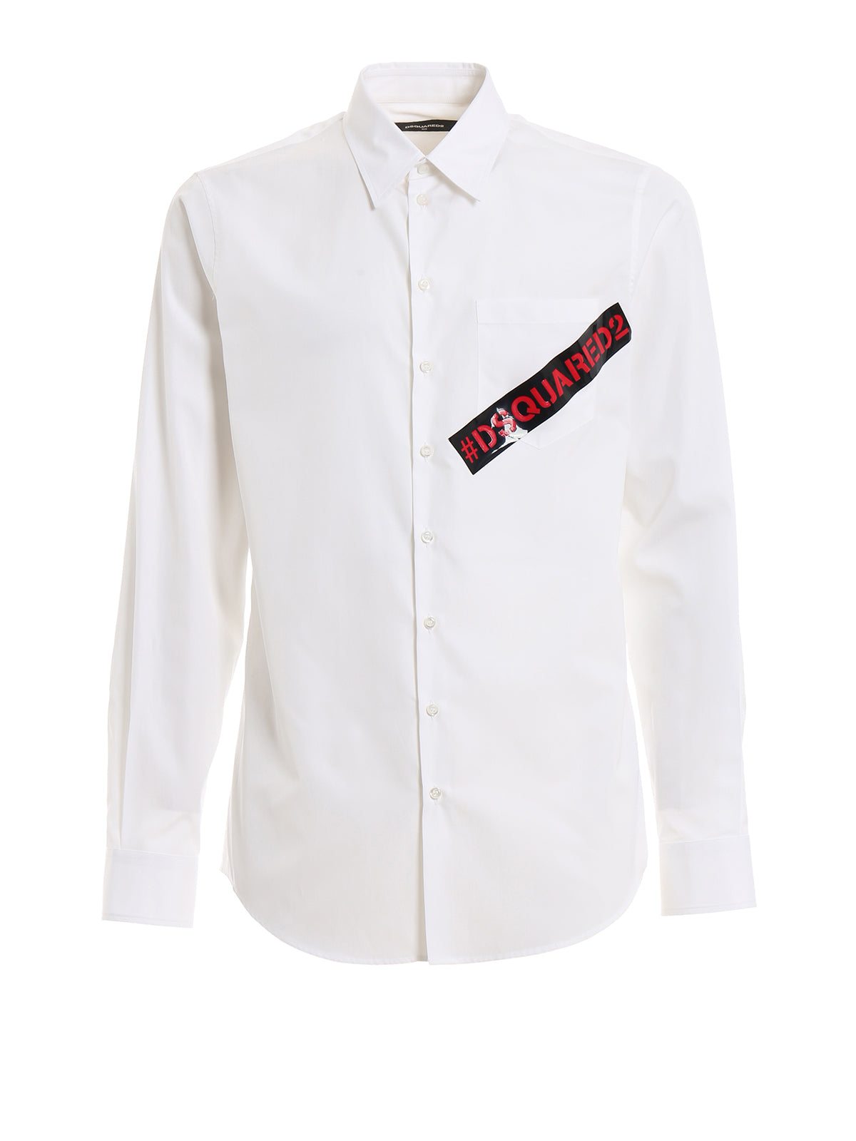 Dsquared2 Men's Long Sleeve Shirt in White