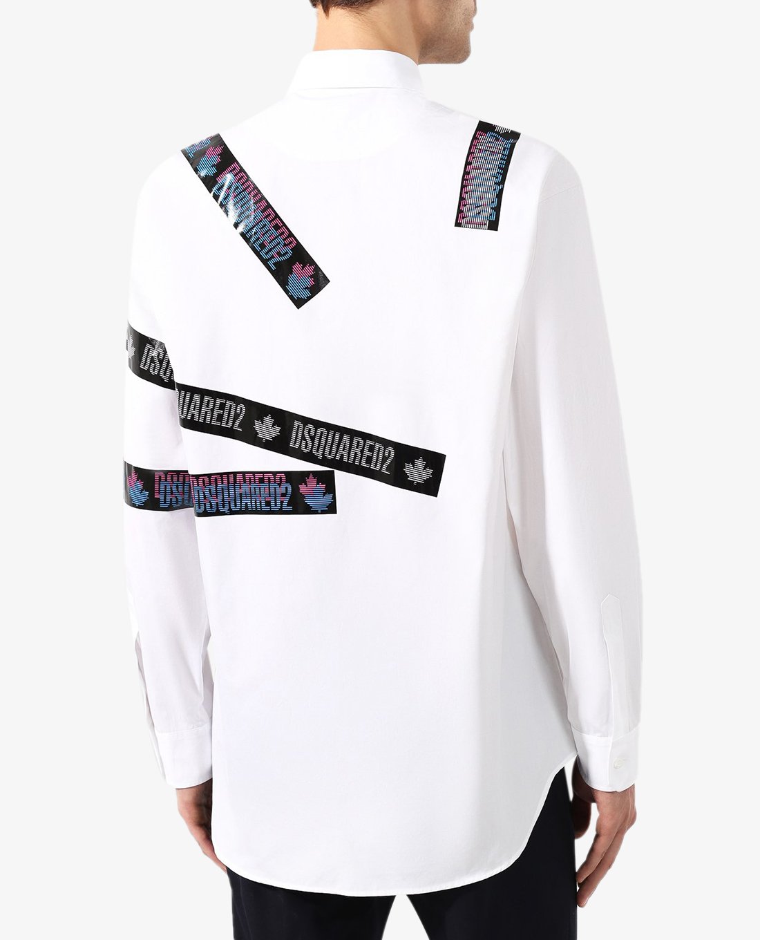 Dsquared2 Men's Long Sleeve Shirt in White
