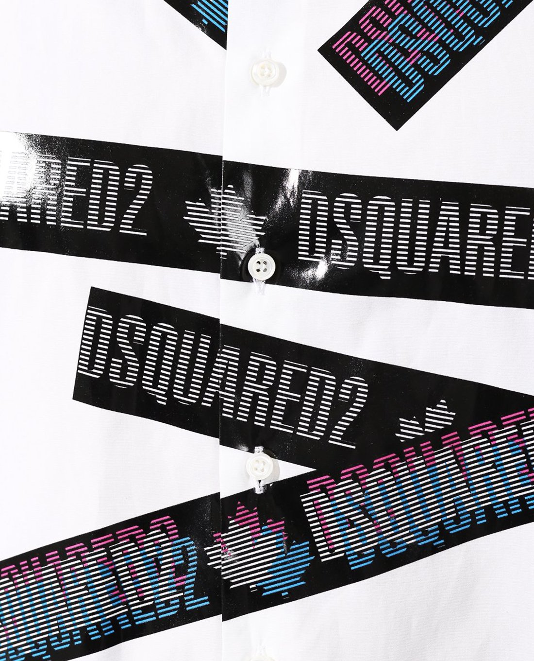 Dsquared2 Men's Long Sleeve Shirt in White