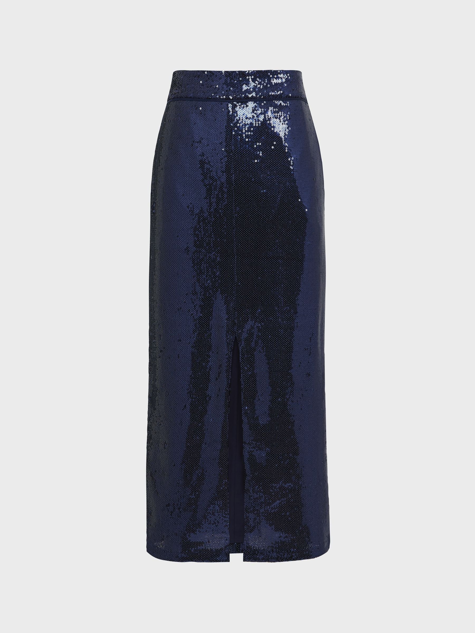 Reiss 'The Dakota' Skirt In Blue
