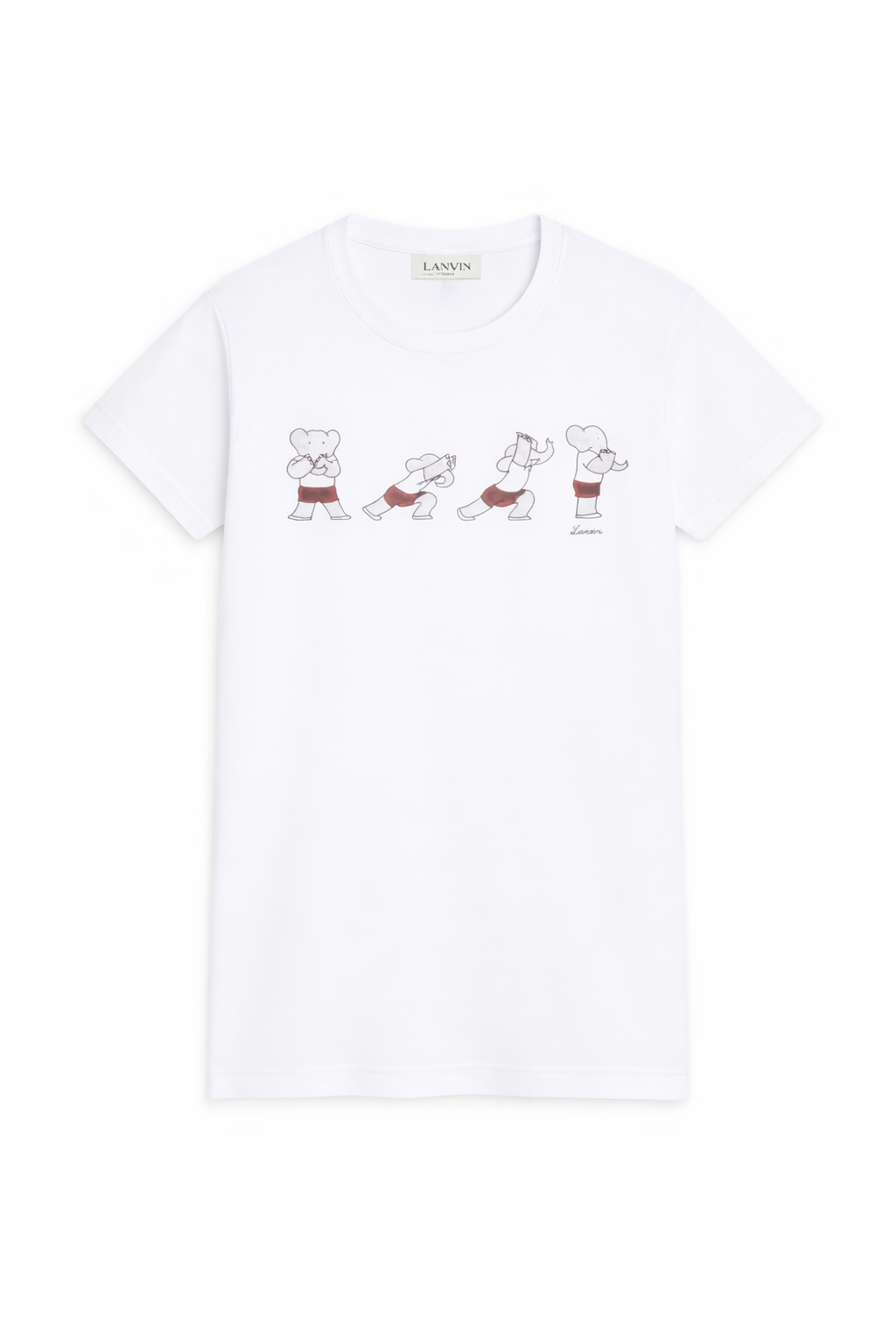 Lanvin Womens Babar Gym T-Shirt