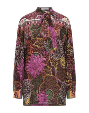 Valentino Garavani Women's Satin Floral Shirt