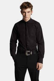 Dsquared2 Men's Long Sleeve Shirt in Black