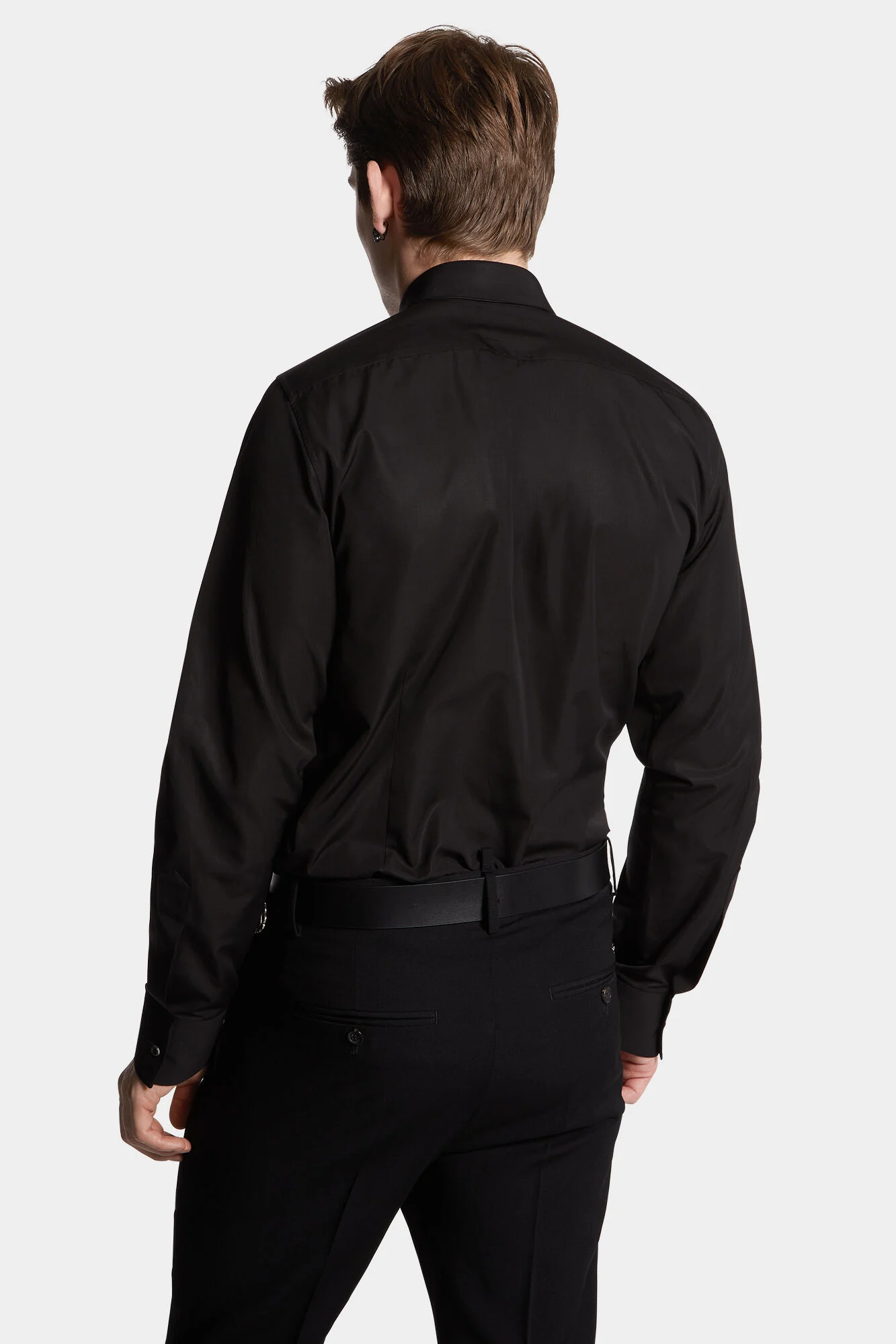 Dsquared2 Men's Long Sleeve Shirt in Black