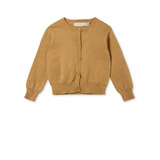 Stella Mccartney Unisex Kids' Cardigans in Gold