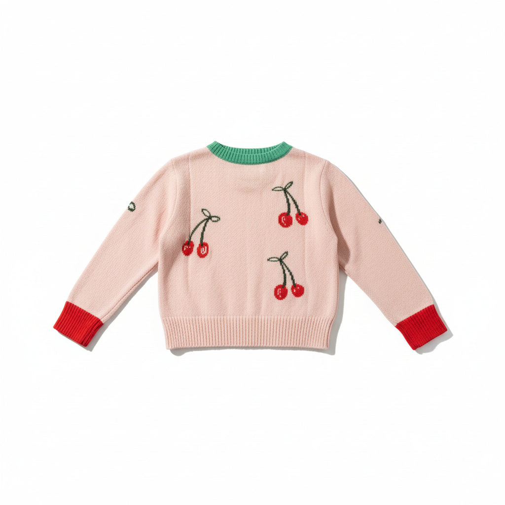 Stella McCartney Girls Cherry Cardigan