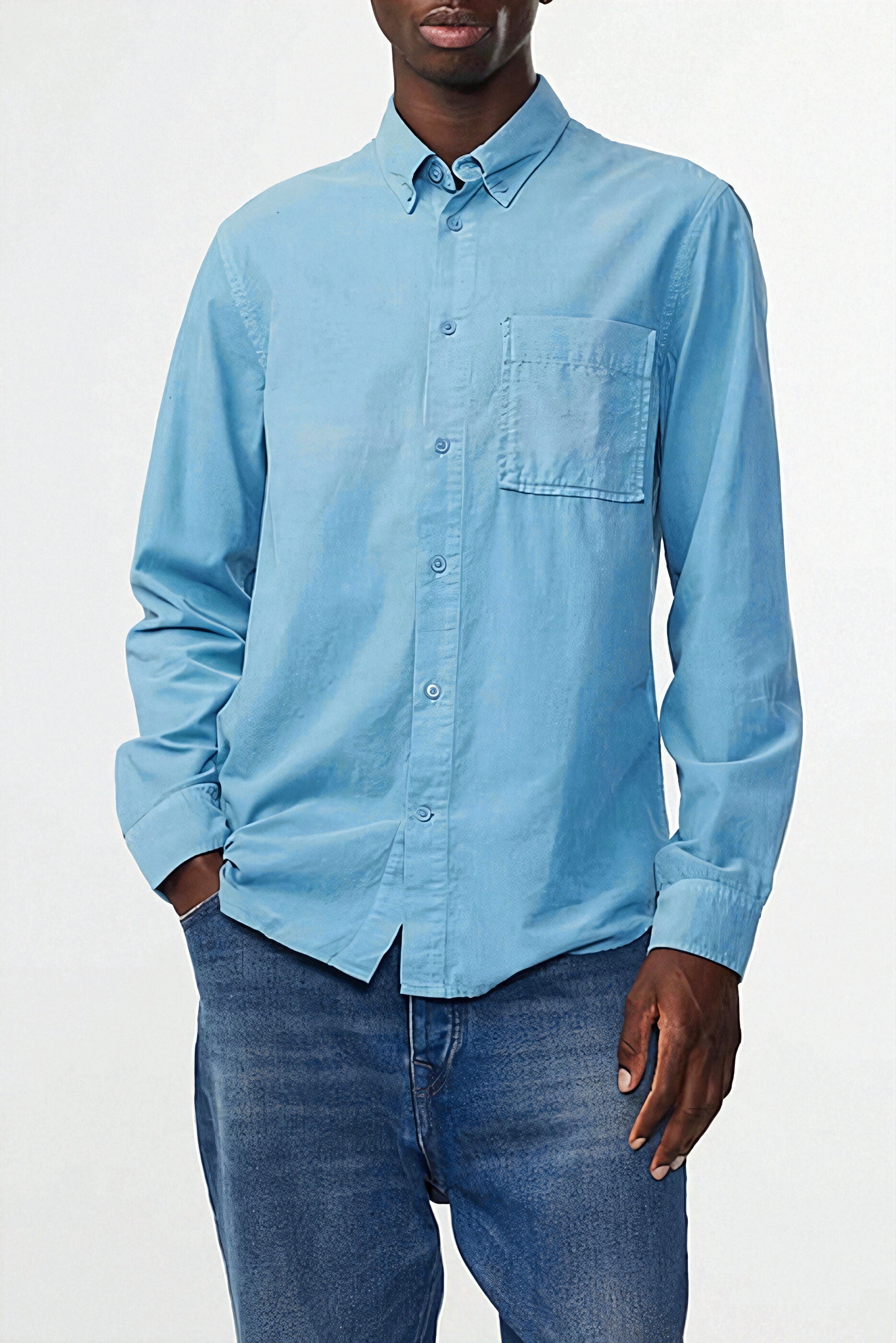 NN.07 Arne bd 5082 casual shirt regular fit in shitake