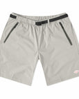 Battenwear Men's Grey Climbing Shorts in Light Beige