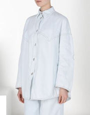 Mm6 Maison Margiela Women's Long Sleeve Shirt in White
