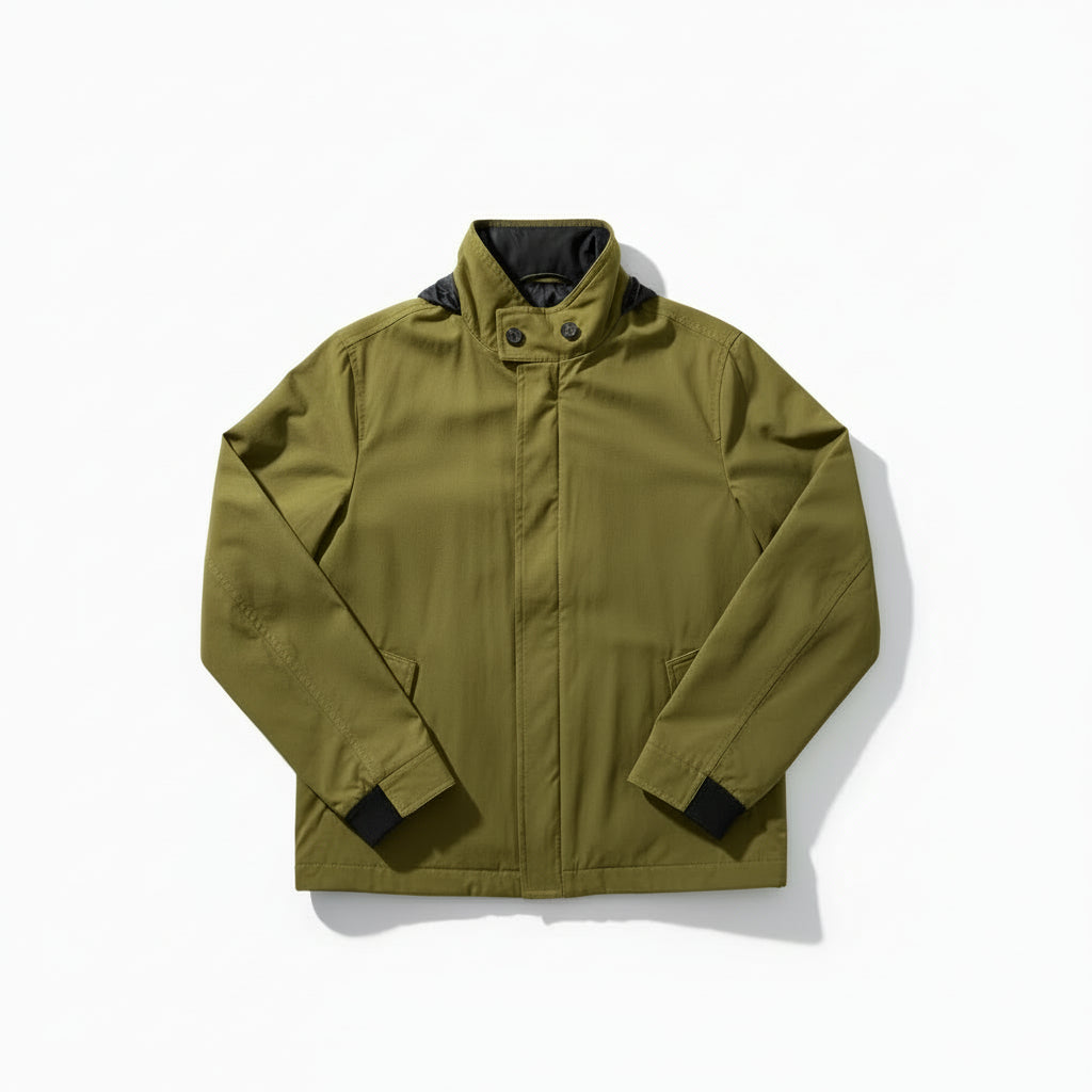 Lanvin Mens Brown Windbreaker