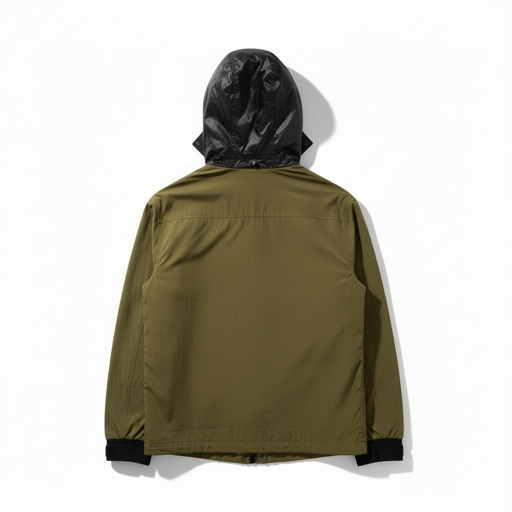 Lanvin Mens Brown Windbreaker