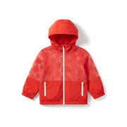 Stella McCartney Girls Red Lace Hooded Jacket