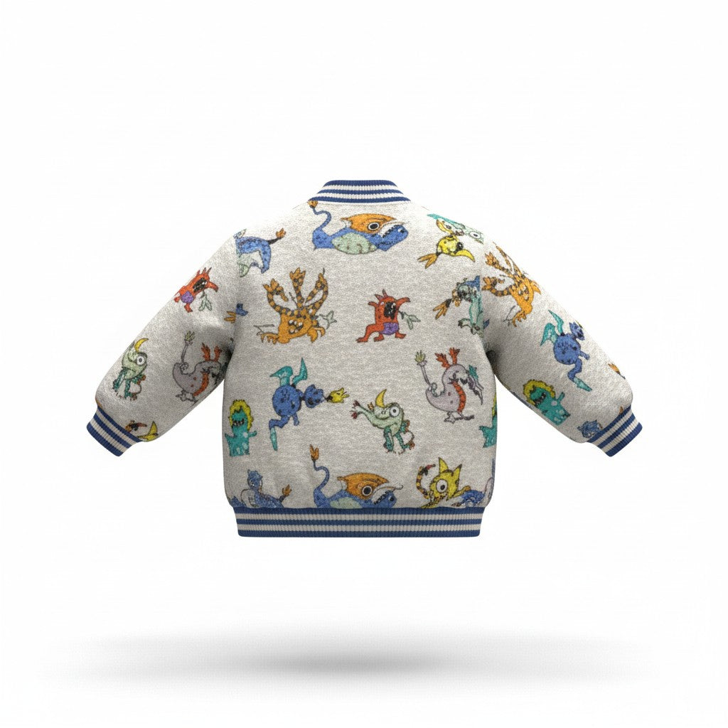 Stella McCartney Unisex Kids Reversible Dragon Jacket