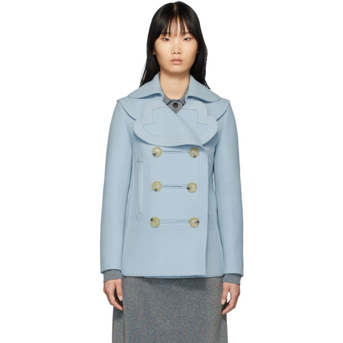 Lanvin Women's Jacket in Blue