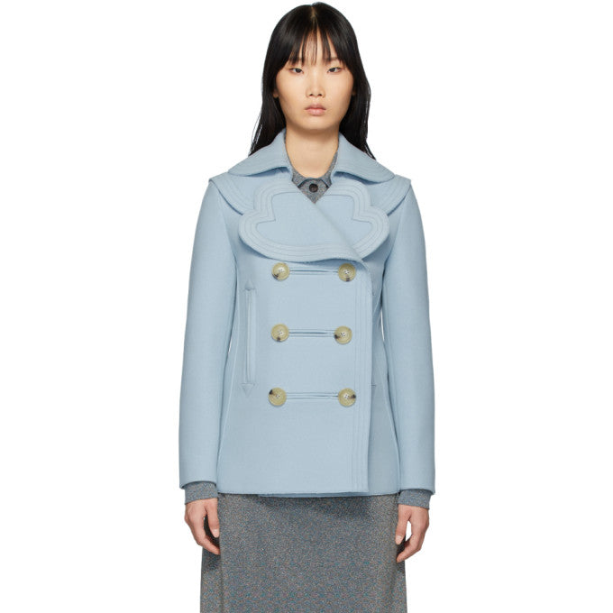 Lanvin Women's Jacket in Blue