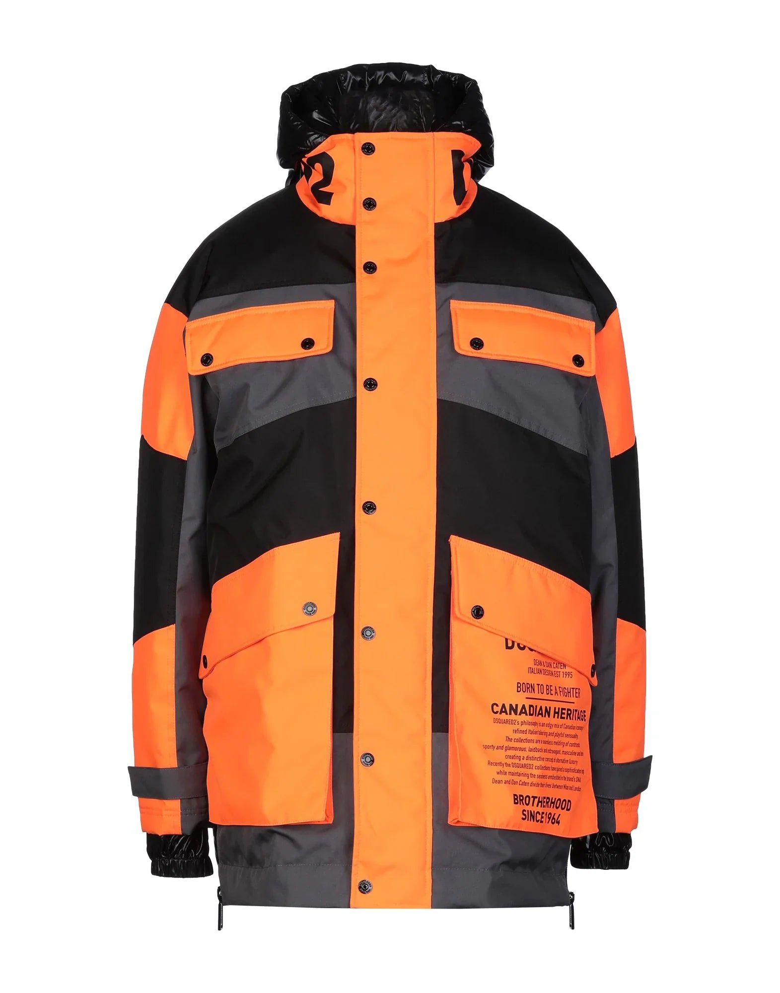 Dsquared2 Men's Coat in Orange