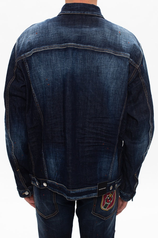 Dsquared2 Men's Denim Jacket in Blue
